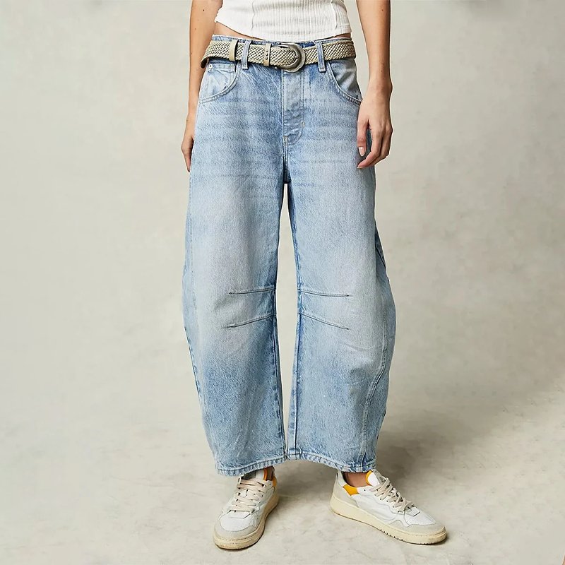 Alisia™ - Wide Leg Comfort Jeans - ENVI