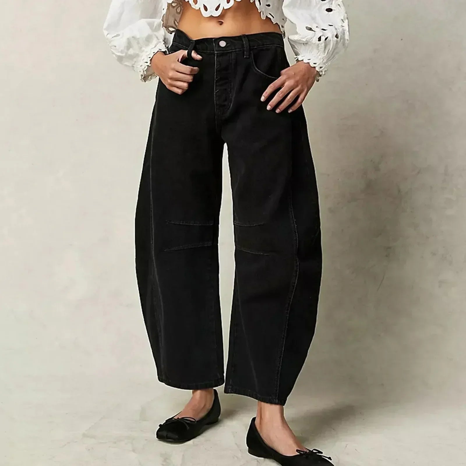 Alisia™ - Wide Leg Comfort Jeans - ENVI