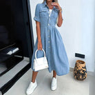 Amelia | Trendy Denim Dress - ENVI