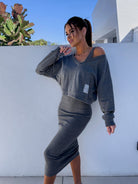 Andrea™ - Casual Sweatshirt En Jurk Set - ENVI