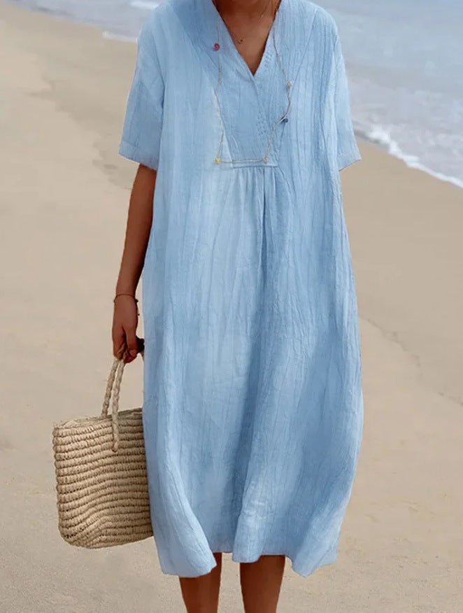 ANISE™ | LINEN DRESS - ENVI