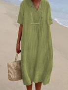 ANISE™ | LINEN DRESS - ENVI