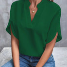 Camilla™ | Casual V - Neck Blouse - ENVI