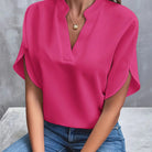 Camilla™ | Casual V - Neck Blouse - ENVI