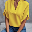 Camilla™ | Casual V - Neck Blouse - ENVI