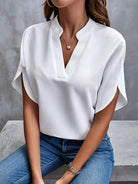 Camilla™ | Casual V - Neck Blouse - ENVI