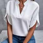 Camilla™ | Casual V - Neck Blouse - ENVI