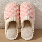 Cozy Winter Fuzzy Slippers - Soft, Warm, and Comfortable Closed - Toe Shoes for Indoor Bedroom Use - Plush Slip - On Design with Gentle Grip Sole - ENVI