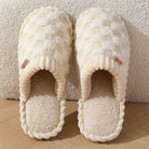 Cozy Winter Fuzzy Slippers - Soft, Warm, and Comfortable Closed - Toe Shoes for Indoor Bedroom Use - Plush Slip - On Design with Gentle Grip Sole - ENVI