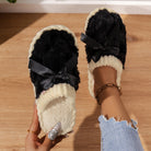 Cozy Winter Fuzzy Slippers - Soft, Warm, and Comfortable Closed - Toe Shoes for Indoor Bedroom Use - Plush Slip - On Design with Gentle Grip Sole - ENVI