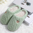 Cute Bear Plush Slippers - Ultra Soft - ENVI