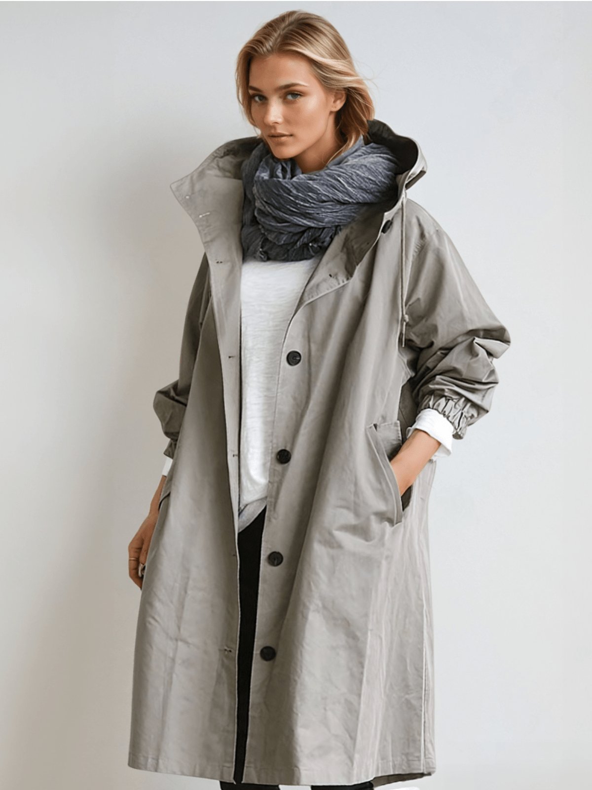 EDITH™ | WATER REPELLENT TRENCH COAT - ENVI