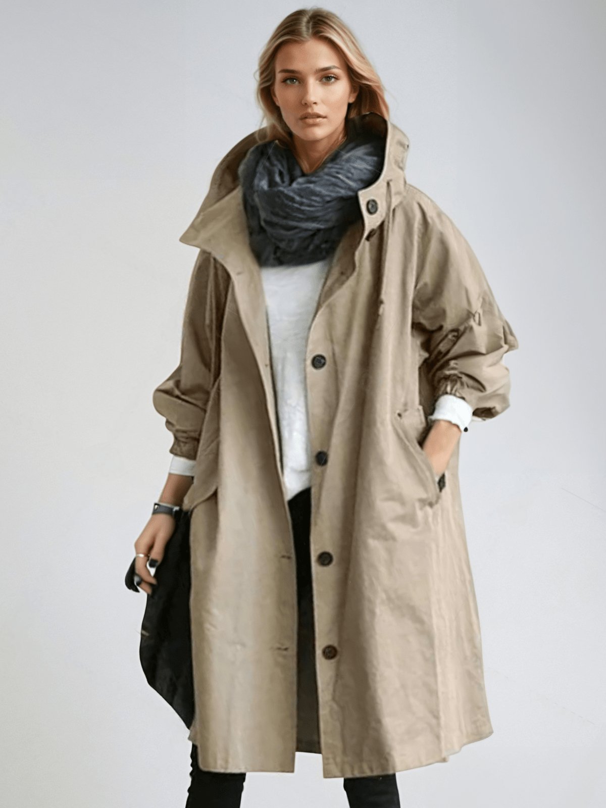 EDITH™ | WATER REPELLENT TRENCH COAT - ENVI