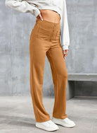 Emma™ | High Waisted Elastic Pants - ENVI