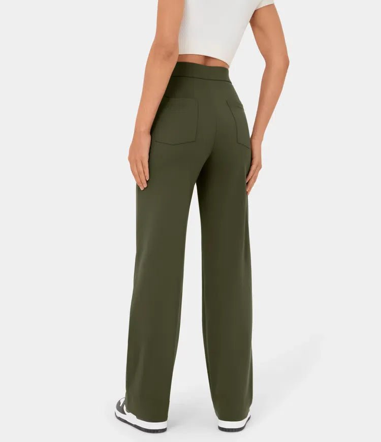 Emma™ | High Waisted Elastic Pants - ENVI