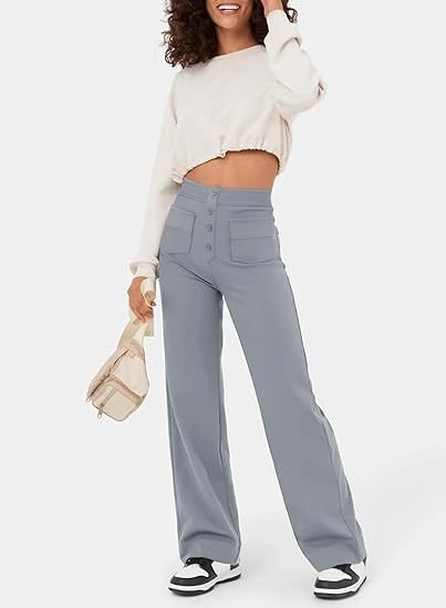 Emma™ | High Waisted Elastic Pants - ENVI