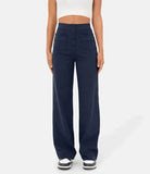 Emma™ | High Waisted Elastic Pants - ENVI