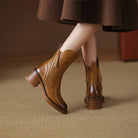 Grace™ | Leather Ankle boots - ENVI