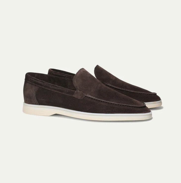 LAURENT™ | Classic men's suede loafers - ENVI