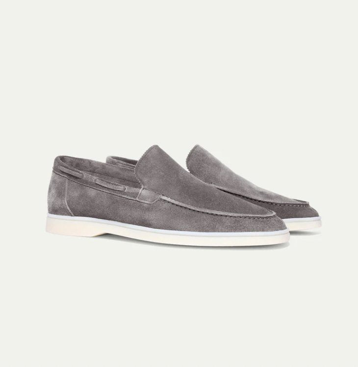 LAURENT™ | Classic men's suede loafers - ENVI