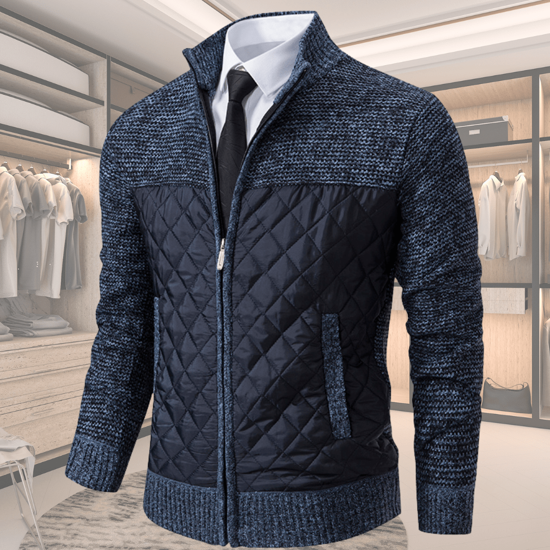 Leandro™ - Elegant Wool Jacket for Men - ENVI