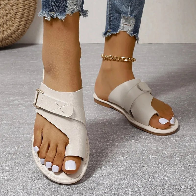 Lucy™ | Luxury Orthopedic Leather Sandals - ENVI