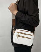 Multifunctional zipper crossbody bag - ENVI