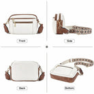 Multifunctional zipper crossbody bag - ENVI