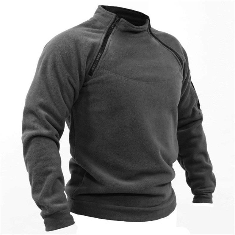 Renard™ | Modern Stand Collar Dual Zip Warm Sweater - ENVI