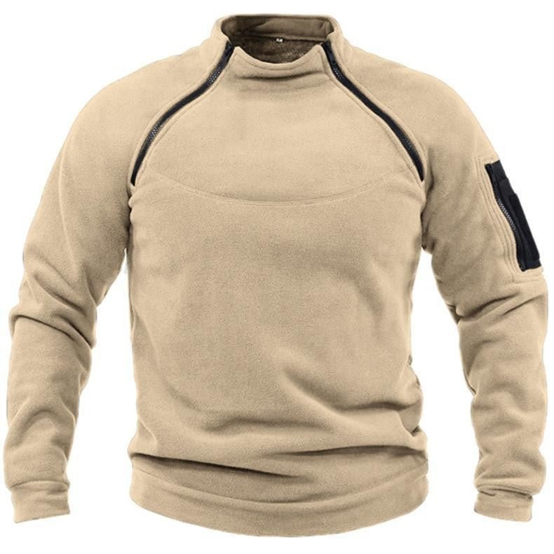 Renard™ | Modern Stand Collar Dual Zip Warm Sweater - ENVI