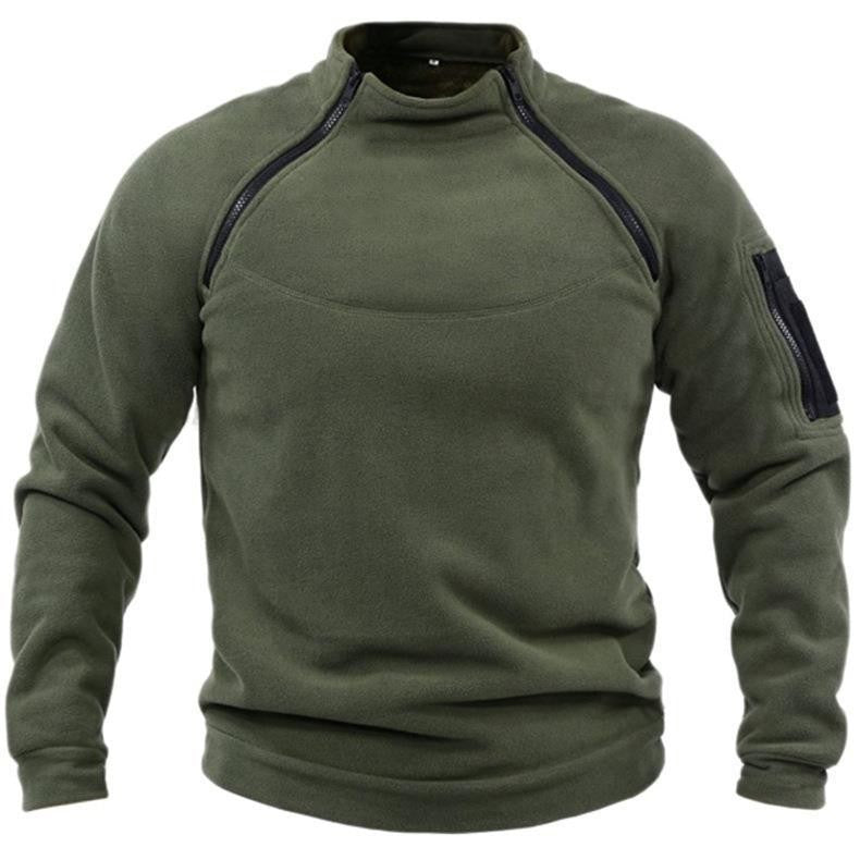 Renard™ | Modern Stand Collar Dual Zip Warm Sweater - ENVI