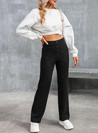 Ria™ | High Waist Stretch Casual Pants - ENVI