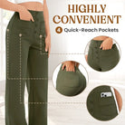 Ria™ | High Waist Stretch Casual Pants - ENVI