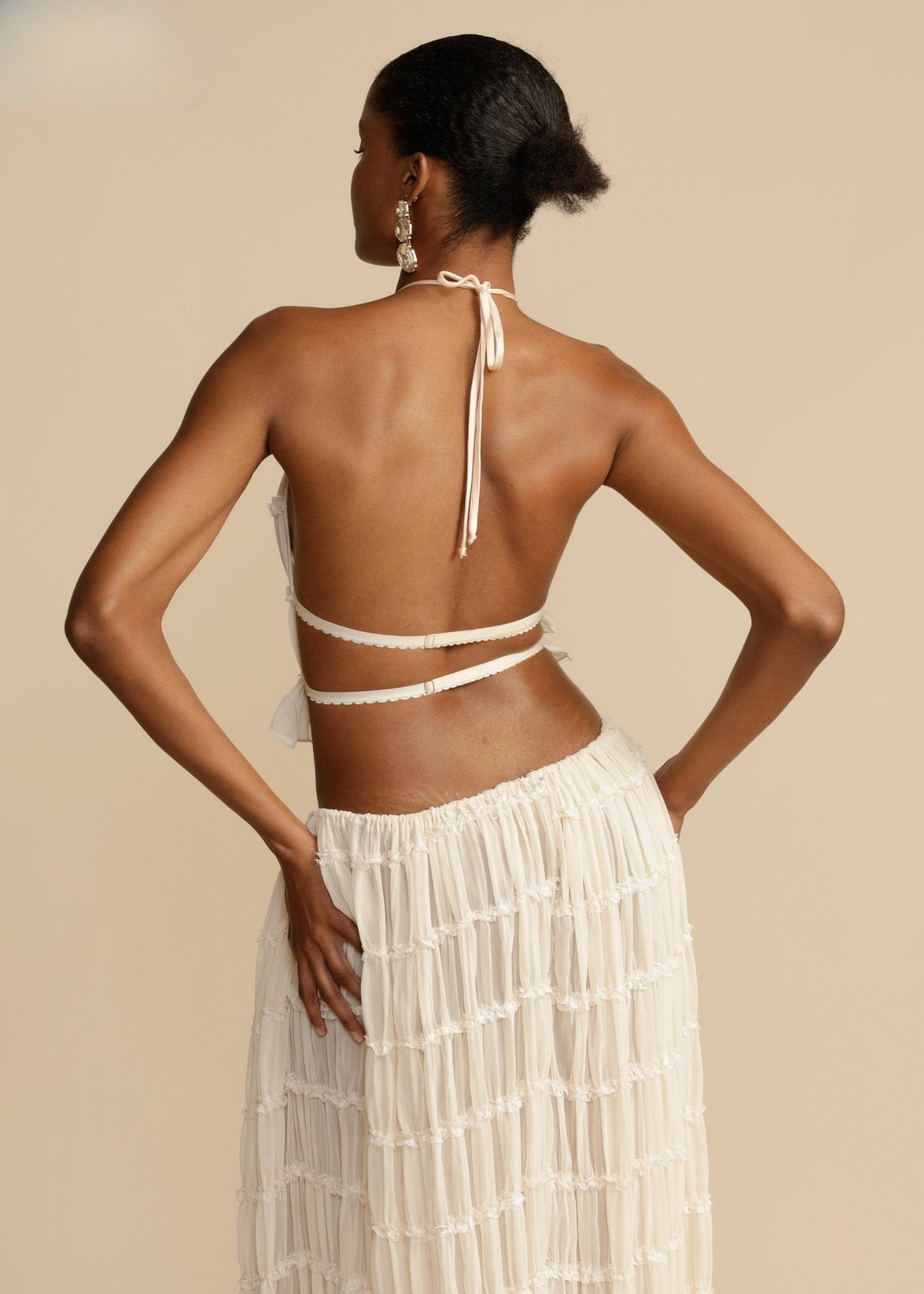 Rosa™ | Backless Pleated Set - ENVI