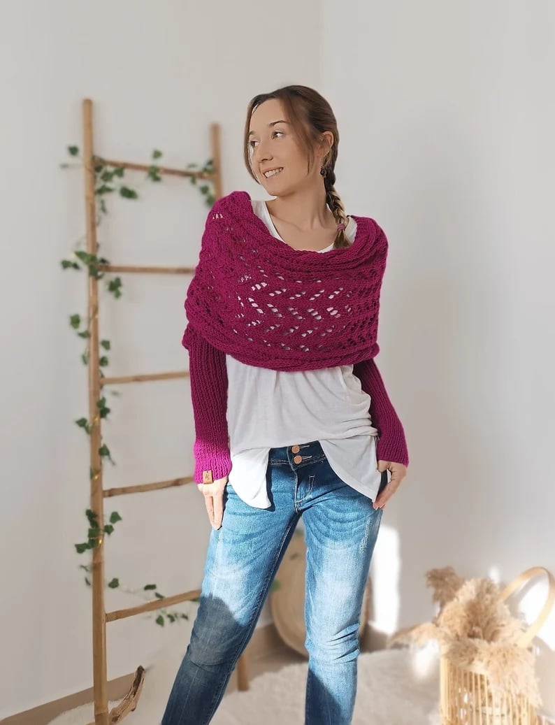 Sally™ | Knitted Shrugs - ENVI