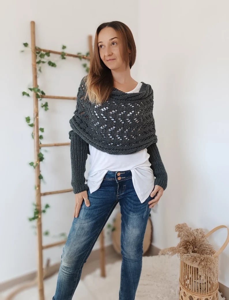 Sally™ | Knitted Shrugs - ENVI