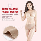 Seamless Ice Silk High Waist Bodycon Briefs | Buy 1, Get Pack of 4 - ENVI