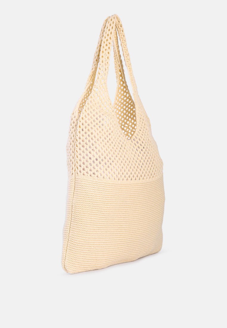 SOMERSET™ | KNITTED WOOL TOTE BAG - ENVI