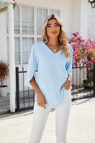 Sophia™ | V-neck blouse - ENVI