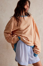 Stacey™ | Oversized Striped Sweater - ENVI