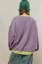 Stacey™ | Oversized Striped Sweater - ENVI