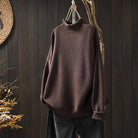 Tyra™ | High Collar Sweater - ENVI